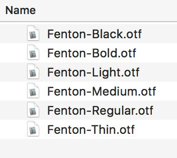 list-of-fenton-fonts