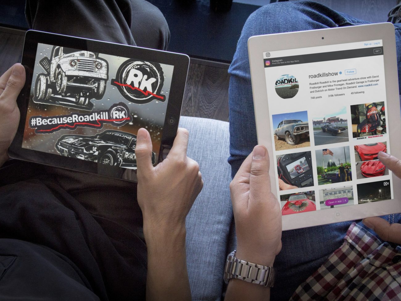 MotorTrend, Roadkill, WordPress, BuddyPress, Video, Landing Pages, Branded