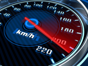 This is an image of a speedometer.