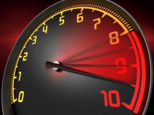 This is an image of a speedometer.