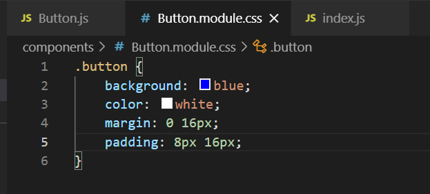 basic button styles